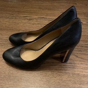 Banana Republic Gold Plate heels